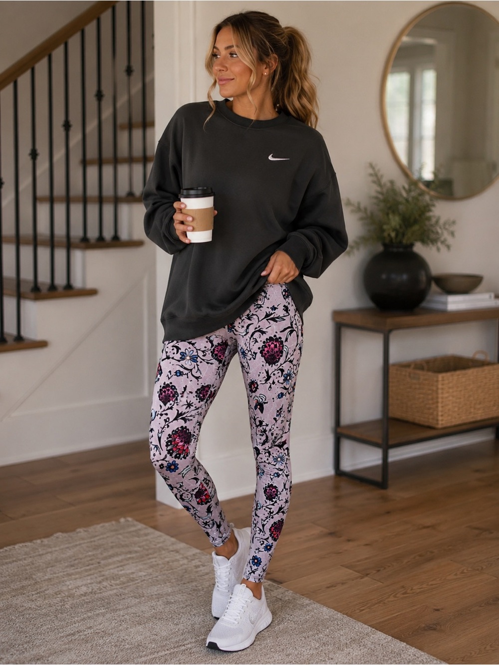 Nike One Legend Pant Dri-FIT Floral Leggings